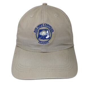 Bob Hope Chrysler Classic Slideback Hat Beige One Size Embroidered Ahead
